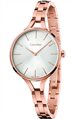 CALVIN KLEIN Graphic Rose Gold Stainless Steel Bracelet