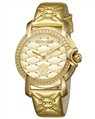 Roberto CΑVALLI RC-13 Gold Leather Strap
