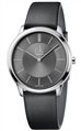 CALVIN KLEIN Minimal Black Leather Strap