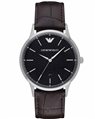 Emporio ARMANI Classic Brown Leather Strap