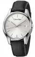 CALVIN KLEIN Tone Black Leather Strap