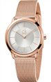 CALVIN KLEIN Minimal Rose Gold Stainless Steel Strap