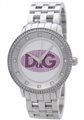 D&G Prime Time Crystals Stainless Steel Bracelet