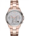 DKNY Parsons Chrono -Rose Gold case, with Stainless Steel Bracelet