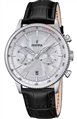 FESTINA Black Leather Chronograph