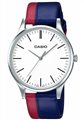 CASIO Collection Blue Leather Strap