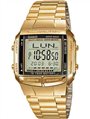 CASIO Collection Data Bank Gold Stainless Steel Bracelet