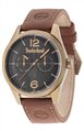 TIMBERLAND Middleton Multifunction Brown Leather Strap
