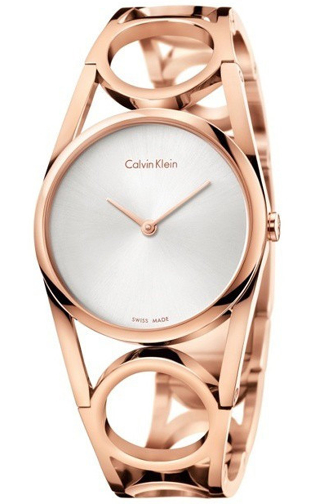 Calvin Klein rose gold with stainless steel strap